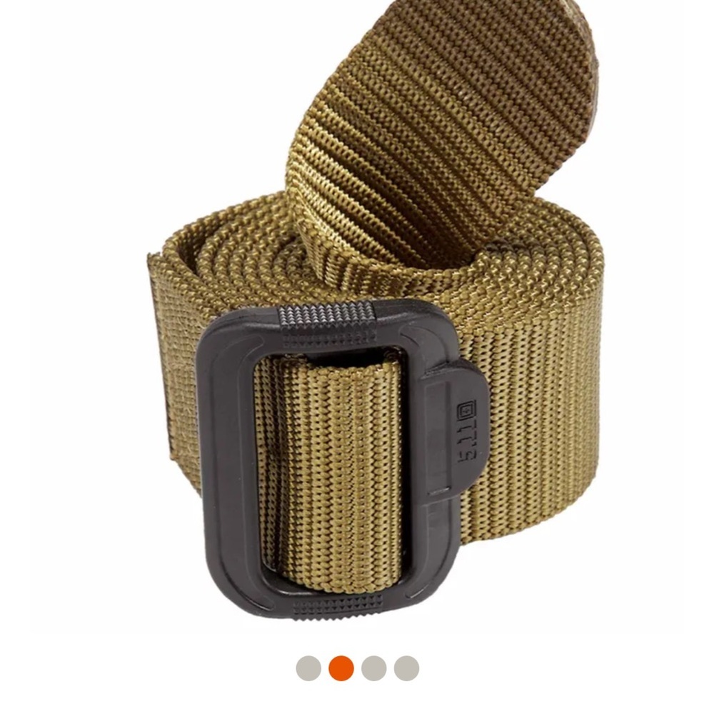5.11 Tactical TDU belt Coyote color Model 59552 New Size Medium (32-34) - Picture 11 of 12